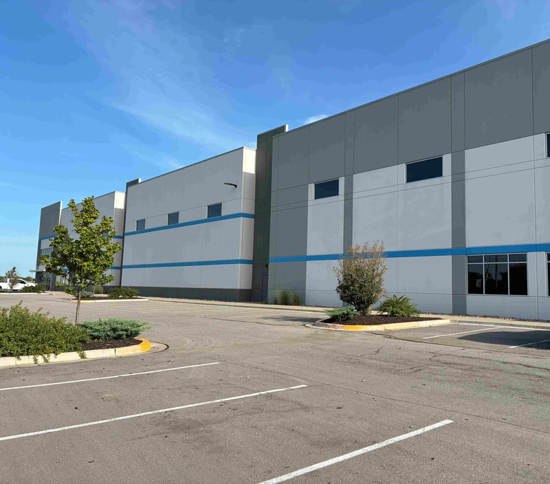 Exterior de las nuevas instalaciones del Grupo Indra en Kansas City. Foto: Indra